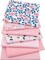 50pcs 100% Cotton Fabric Bundle 10" x 10" PreCut Fat Squares Sheets(Solid)